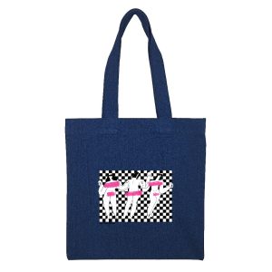 Cotton totebag Navy 6 | هیدورا